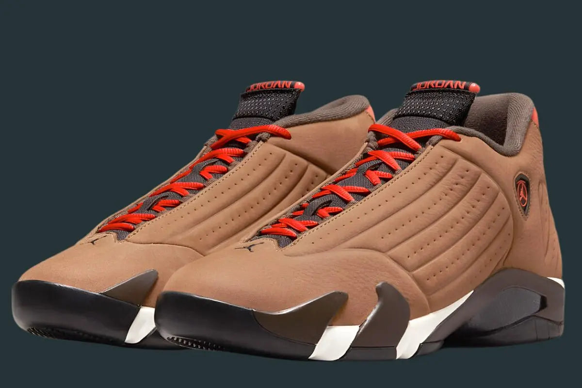 Air Jordan 14 "Winterized Archaeo Brown basili" Multi - Color DO9406 - 200 Size 8.5 - 11 NEW - Basili Apparel Co.7445050342374