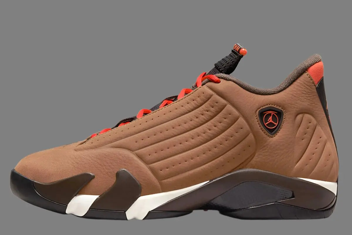 Air Jordan 14 "Winterized Archaeo Brown basili" Multi - Color DO9406 - 200 Size 8.5 - 11 NEW - Basili Apparel Co.7445050342374