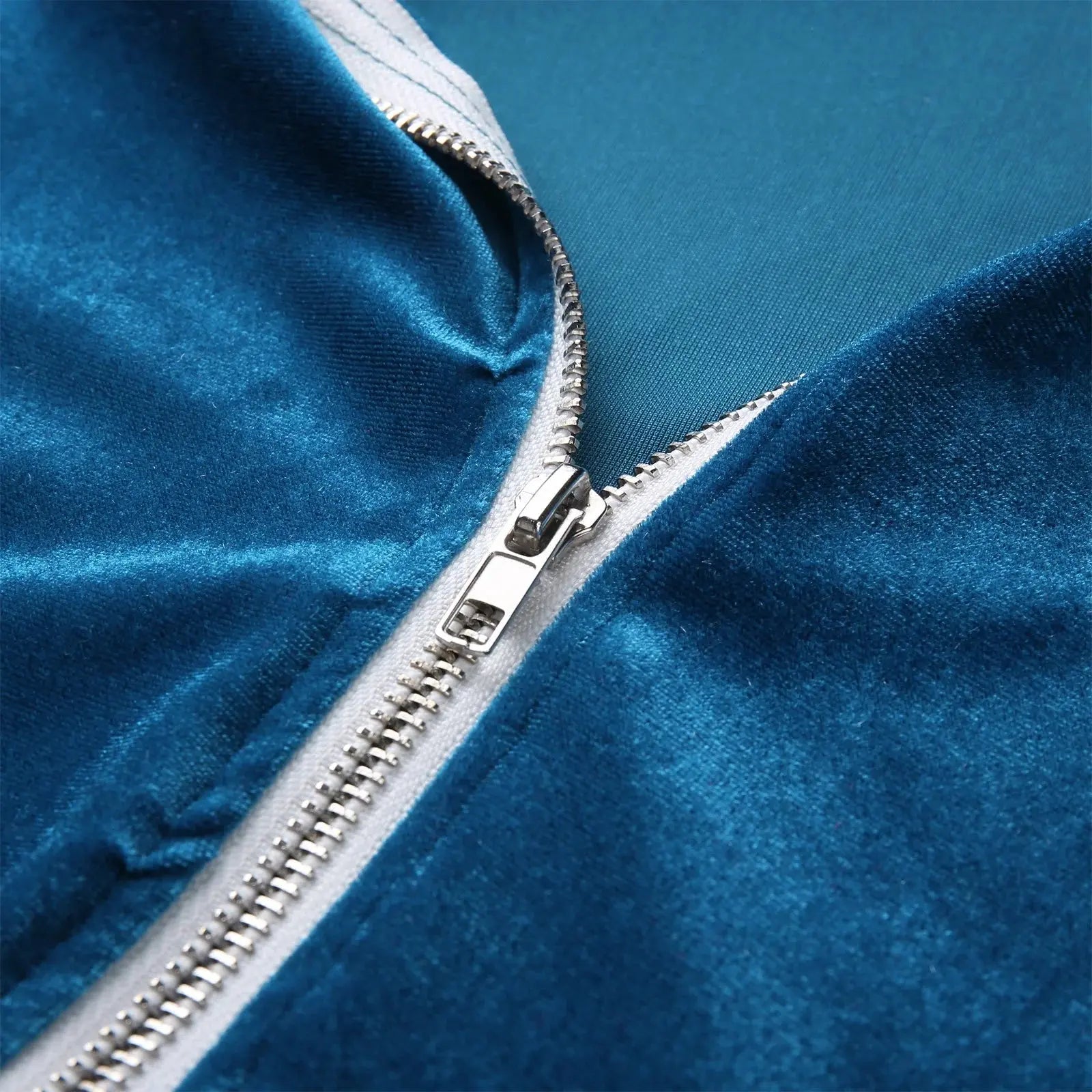 Men'S Two Piece Sweatsuits Clearance Striped Soft Golden Velvet Tracksuit for Men Casual Long Sleeve Zip up Jacket Sport Jogger Sweatpant Set Lightweight Outfit Set Blue S - Basili Apparel Co.313051769728