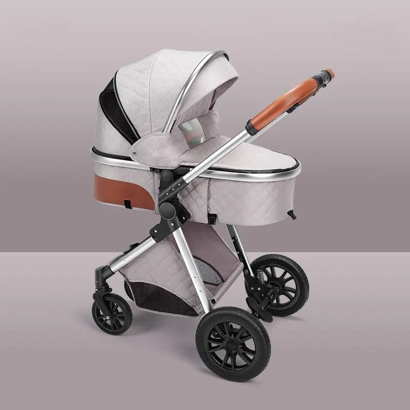 SkyView Glide – Lightweight High Landscape Reversible Baby Stroller - Basili cart