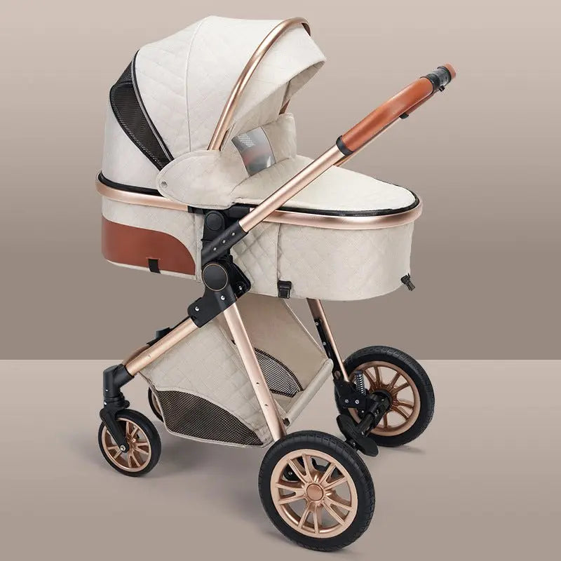 SkyView Glide – Lightweight High Landscape Reversible Baby Stroller - Basili cart