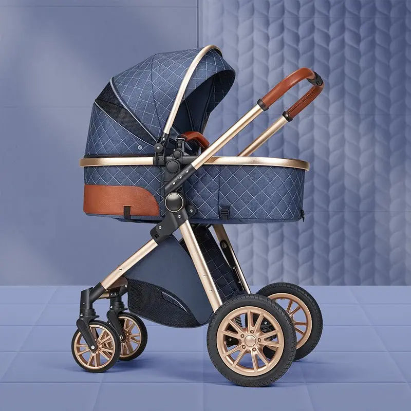 SkyView Glide – Lightweight High Landscape Reversible Baby Stroller - Basili cart