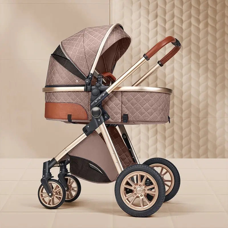 SkyView Glide – Lightweight High Landscape Reversible Baby Stroller - Basili cart