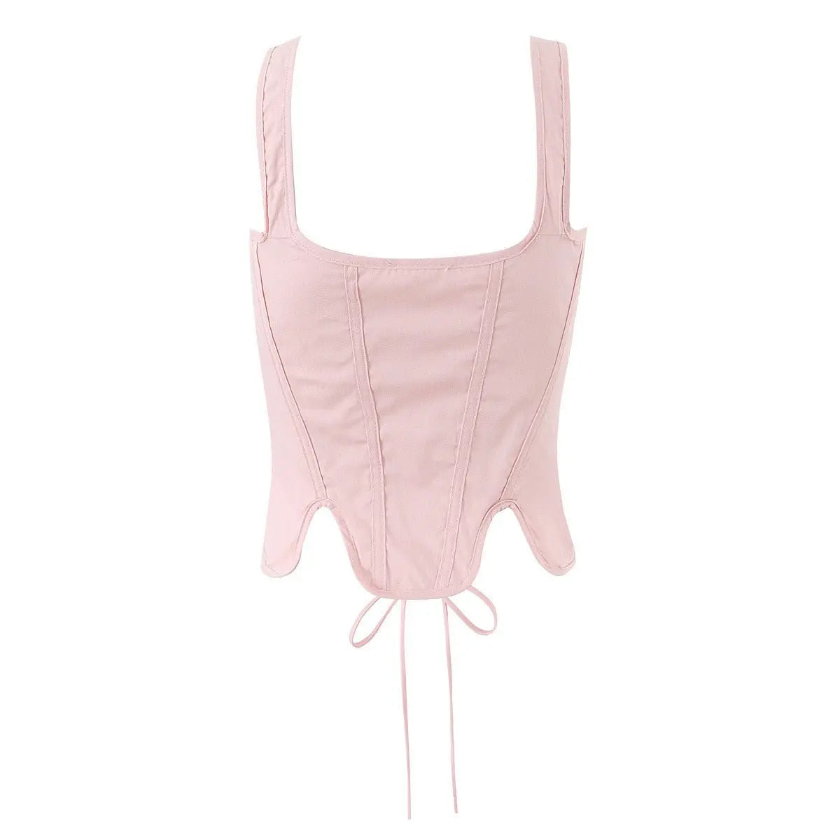 Snatched & Stylish – Slim Fit Corset Tie Top for Women - Basili cart